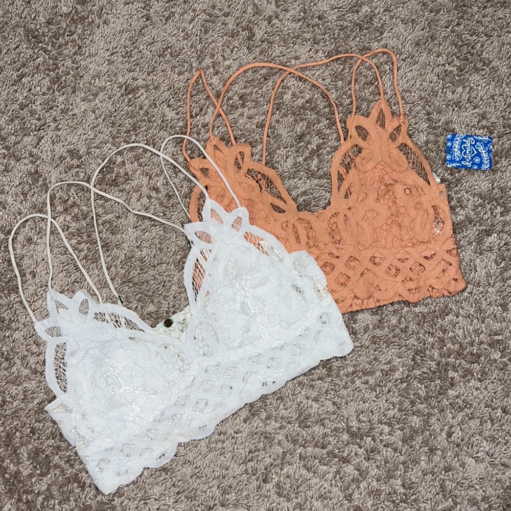 Free People Adella Bralette Bundle Womens Size Small
